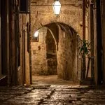 Dubrovnik, Croacia - Calles estrechas del casco antiguo