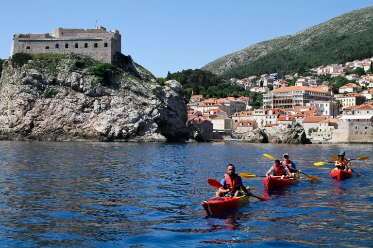 Dubrovnik en kayak