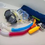 Équipement de plongée avec tuba